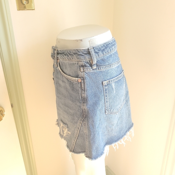 We The Free Jean Skirt - Picture 2 of 4